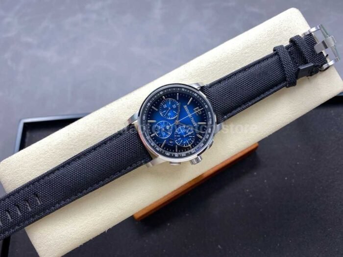 OMF Factory Audemars Piguet Code 11.59 26393BCOOA002KB01 41mm Steel Canvas Strap Blue Dial 8 Super Clone Watch,Clean Factory Watch