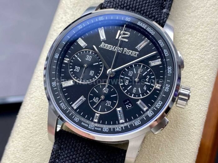 OMF Factory Audemars Piguet Code 11.59 26393BCOOA002KB02 41mm Steel Canvas S 9 Super Clone Watch,Clean Factory Watch