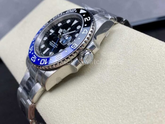 OW Factory Rolex Batman GMT-Master II 126710BLNR-0003 40mm Full Steel Black Dial - Image 7