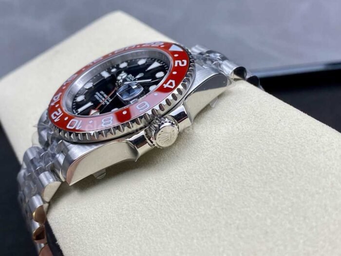 OW Factory Rolex GMT Master II 126710 Special Edition 40mm Full Steel Black Dial Jubilee 2 Super Clone Watch,Clean Factory Watch