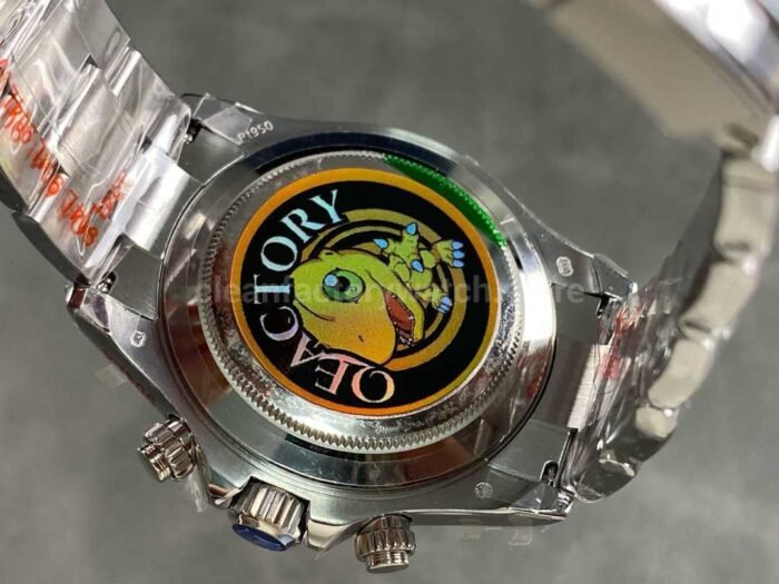 QF Factory CounterWeight Rolex Daytona 116506 0001 40mm Full Platinum Ice Blue Dial 2 Super Clone Watch,Clean Factory Watch