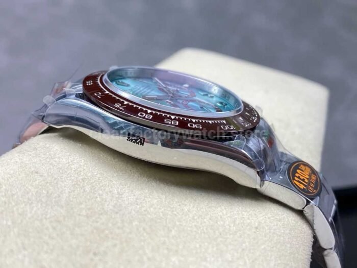 QF Factory CounterWeight Rolex Daytona 116506 0004 40mm Full Platinum Ice Blue Dial 4 Super Clone Watch,Clean Factory Watch