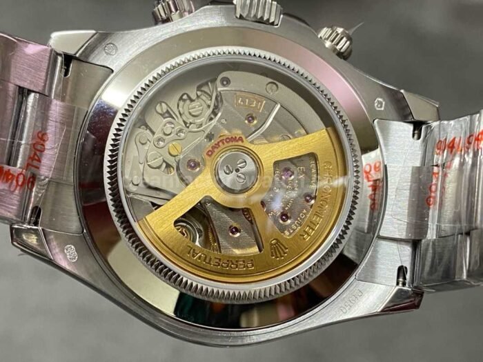 QF Factory Counterweight Rolex Daytona 126506 0001 40mm Full Platinum Sky Blue Dial 3 Super Clone Watch,Clean Factory Watch