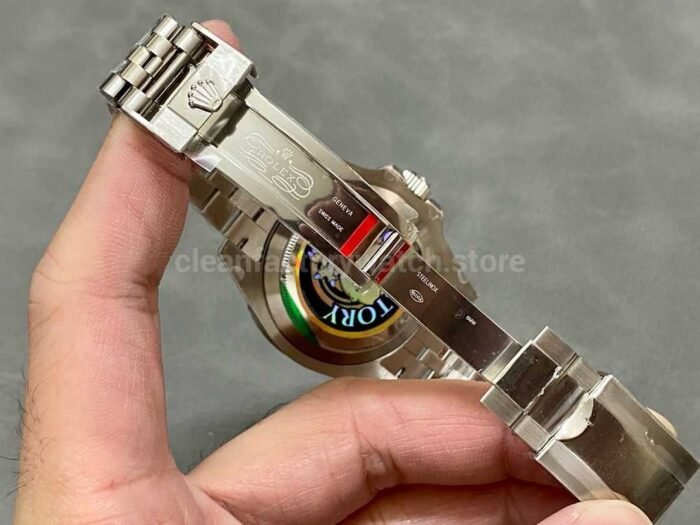 QF Factory Rolex Batman GMT-Master II 126710BLNR-0002 40mm Full 904L Black Dial Jubilee - Image 9