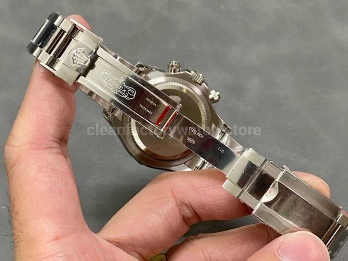 QF Factory Rolex Panda Daytona 126500LN 0001 40mm Full 904L White Dial 1 Super Clone Watch,Clean Factory Watch