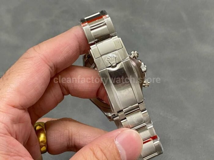 QF Factory Rolex Panda Daytona 126500LN 0001 40mm Full 904L White Dial 10 Super Clone Watch,Clean Factory Watch