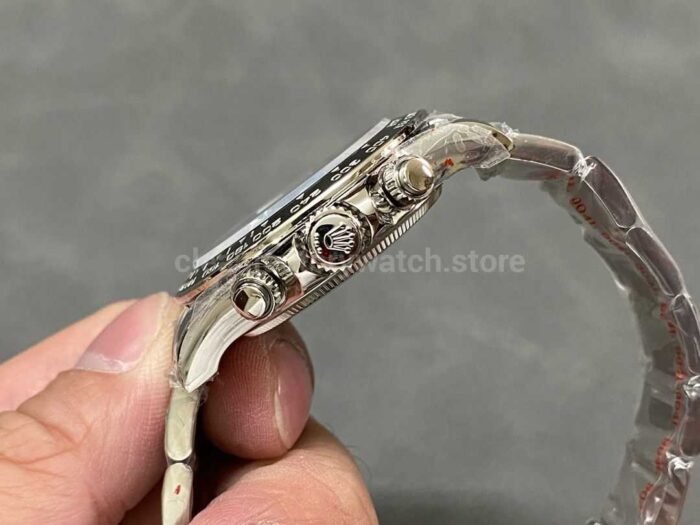 QF Factory  Rolex Daytona panda 126500LN-0002 40mm Full 904L Black Dial - Image 6