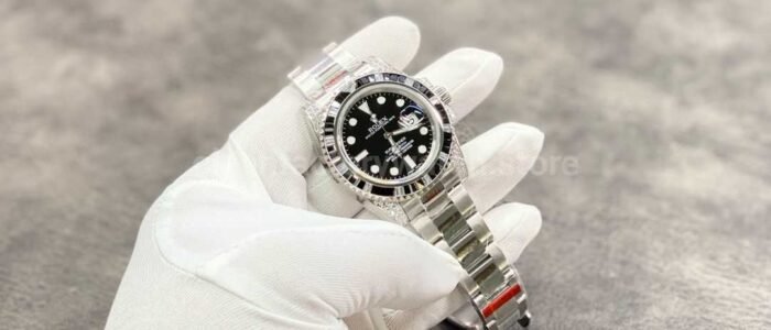ROF Factory Rolex Submariner Date 116659SABR 40mm Diamond Bezel Full 904L Black Dial 5 Super Clone Watch,Clean Factory Watch