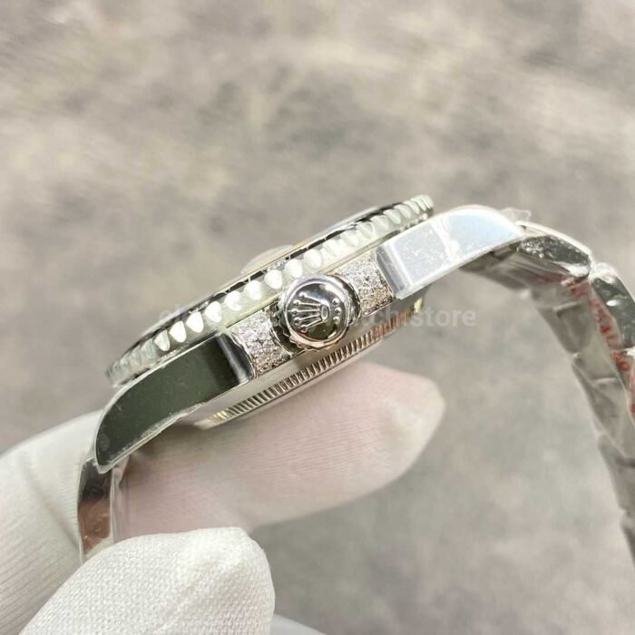 ROF Factory Rolex Submariner Date 116659SABR 40mm Diamond Bezel Full 904L Black Dial 6 Super Clone Watch,Clean Factory Watch