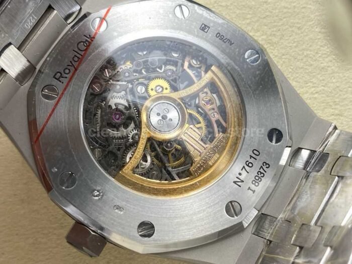 THB Factory Frosted Audemars Piguet Royal Oak 15407BC.GG .1224BC.01 41mm Full Steel Skel 7 Super Clone Watch,Clean Factory Watch