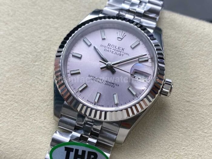 THB Factory Rolex Datejust 278274 0014 31mm Full Steel Pink Dial Jubilee 4 Super Clone Watch,Clean Factory Watch