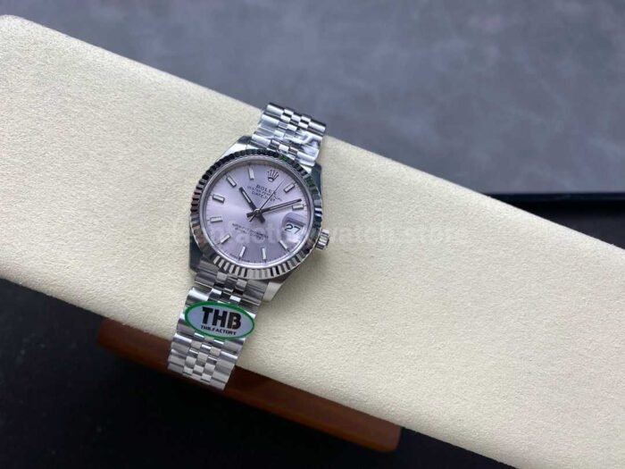 THB Factory Rolex Datejust 278274 0014 31mm Full Steel Pink Dial Jubilee 7 Super Clone Watch,Clean Factory Watch