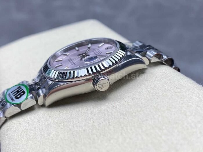 THB Factory Rolex Datejust 278274 0014 31mm Full Steel Pink Dial Jubilee 8 Super Clone Watch,Clean Factory Watch