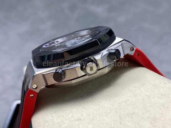 TK Factory Audemars Piguet Royal Oak Offshore Chronograph 26470SO.OO.A002CA.01 42mm Steel Rubber Strap Arabic Numerals Black Dial - Image 6