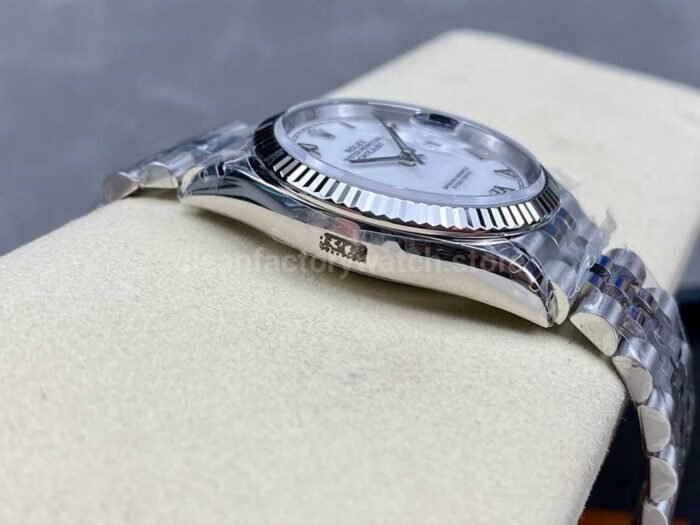 VS Factory Rolex Datejust 126234 0025 36mm Full 904L Roman Numerals White Dial Jubilee 2 Super Clone Watch,Clean Factory Watch