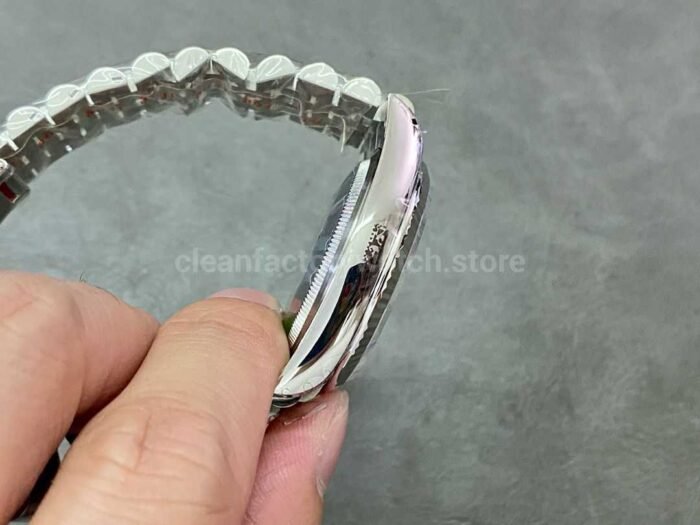 VS Factory Rolex Datejust 126234 0027 36mm Full 904L Diamond Black Dial Jubilee 3 Super Clone Watch,Clean Factory Watch