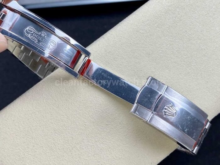 VS Factory Rolex Datejust 126234 0055 36mm Full 904L Diamond Olive Green Palm Motif Dial Jubilee 6 Super Clone Watch,Clean Factory Watch
