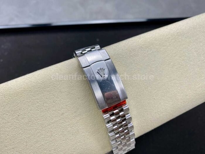 VS Factory Rolex Datejust 126300 0020 41mm Smooth Bezel Full 904L Mint Green Dial Jubilee 1 Super Clone Watch,Clean Factory Watch