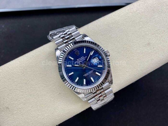 VS Factory Rolex Datejust 126334 0002 41mm Full 904L Blue Dial Jubilee 2 Super Clone Watch,Clean Factory Watch