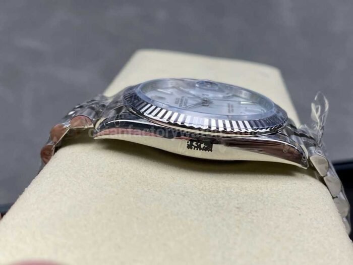 VS Factory Rolex Datejust 126334-0010 41mm Full 904L White Dial Jubilee - Image 6