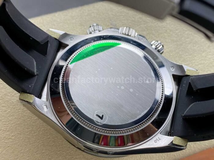 VS Factory Rolex Daytona 116519LN 0027 40MM White Gold Rubber Strap Grey Dial 1 Super Clone Watch,Clean Factory Watch