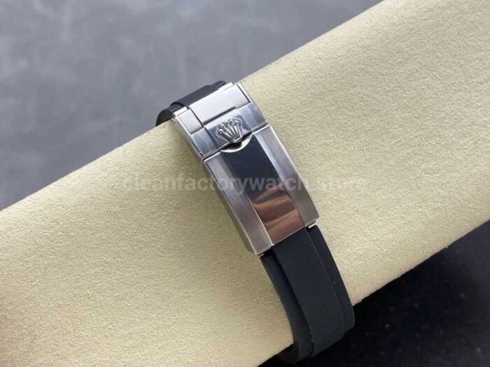 VS Factory Rolex Daytona 116519LN 0027 40MM White Gold Rubber Strap Grey Dial 2 Super Clone Watch,Clean Factory Watch