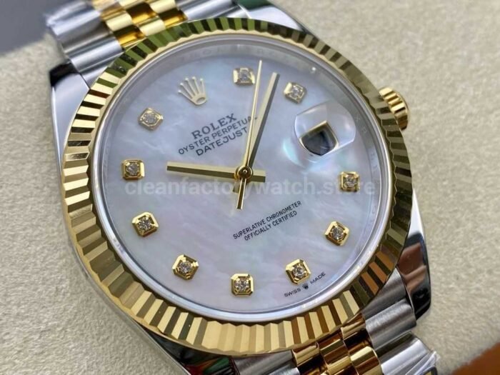 ZQ Factory Rolex Datejust 126333 0018 41mm 4 Super Clone Watch,Clean Factory Watch