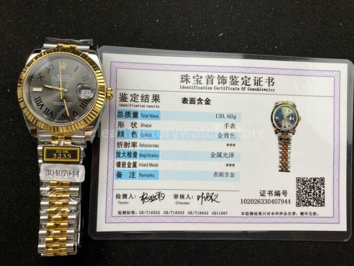 ZQ Factory Rolex Datejust 126333 0020 41mm 4 Super Clone Watch,Clean Factory Watch