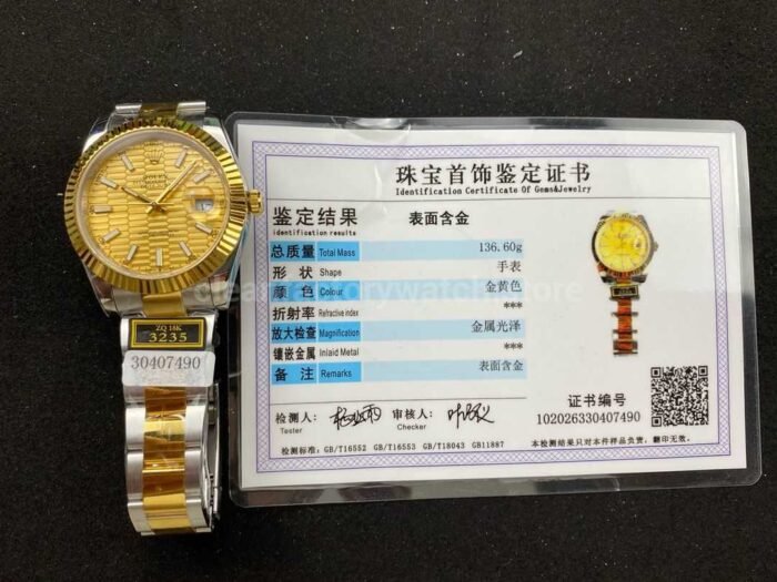 ZQ Factory Rolex Datejust 126333 0021 41mm 2 Super Clone Watch,Clean Factory Watch