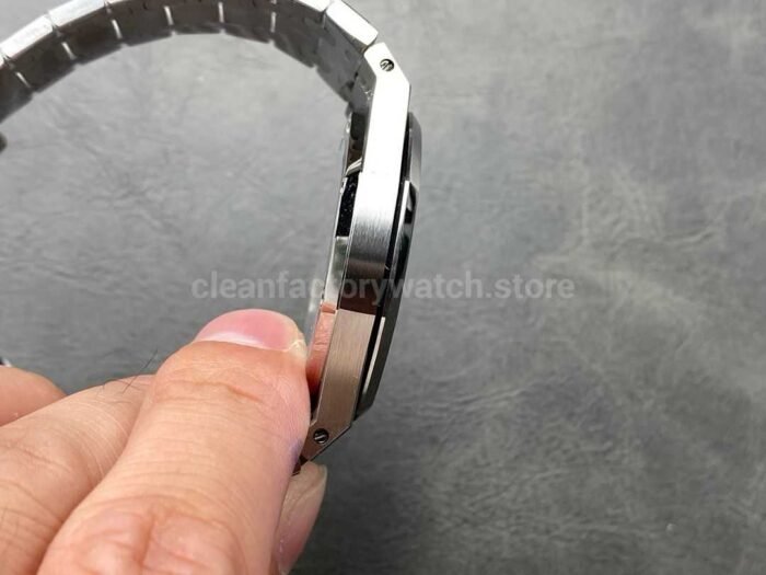 IPF Factory Audemars Piguet Royal Oak Jumbo 15202BC.OO.1240BC.01 39mm Full White Gold Pink Dial - Image 5