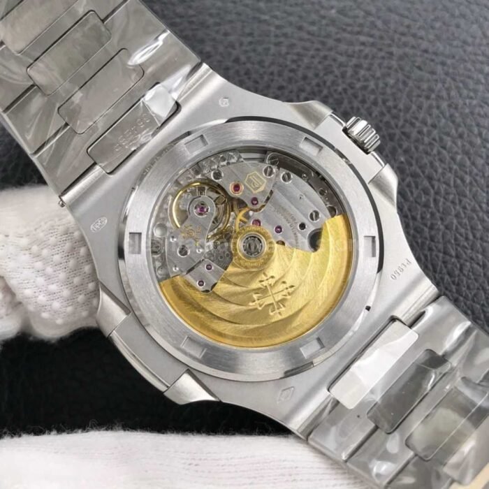 3K Factory Patek Philippe Nautilus 40th Anniversary Nautilus Platinum 40mm 5711 1P Blue Dial 2 Super Clone Watch,Clean Factory Watch