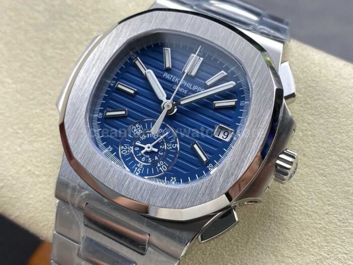 3K Factory Patek Philippe Nautilus 5976-1G Full Steel Blue  Dial - Image 3