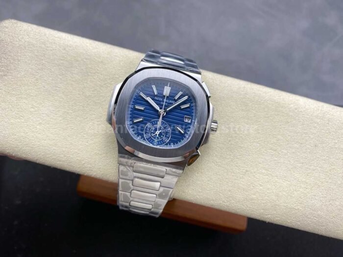 3K Factory Patek Philippe Nautilus 5976-1G Full Steel Blue  Dial - Image 5