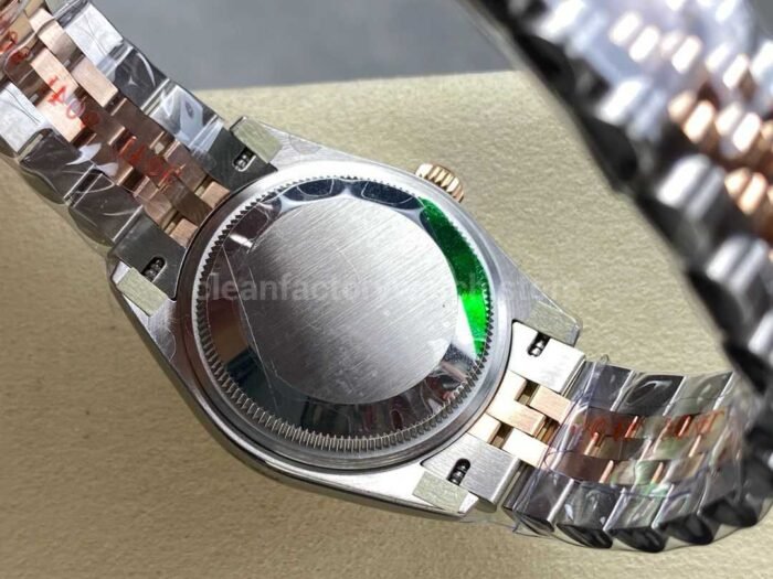 8 Factory Rolex counterweight Datejust 278271 0026 31mm Half Rose Gold Diamond Mother Of pearl Dial 5 Super Clone Watch,Clean Factory Watch