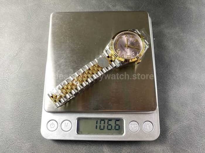 8 Factory Rolex counterweight Datejust 278273 0004 31mm Half Yellow Gold Roman Numerals Diamo 3 Super Clone Watch,Clean Factory Watch