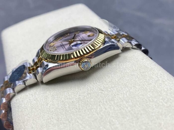 8 Factory Rolex counterweight Datejust 278273 0004 31mm Half Yellow Gold Roman Numerals Diamo 6 Super Clone Watch,Clean Factory Watch