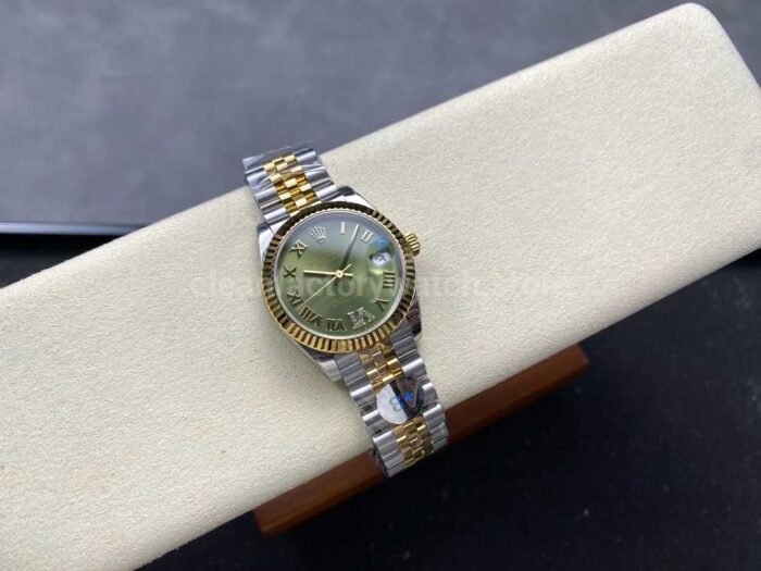 8 Factory Rolex counterweight Datejust 278273 0016 31mm Half Yellow Gold Roman Numerals Diam 7 Super Clone Watch,Clean Factory Watch