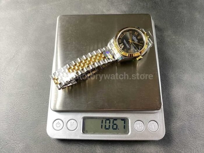 8 Factory Rolex counterweight Datejust 278273 0018 31mm Half Yellow Gold Roman Numerals 5 Super Clone Watch,Clean Factory Watch