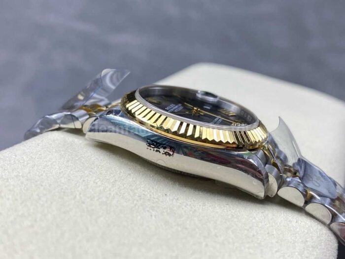 8 Factory Rolex counterweight Datejust 278273 0018 31mm Half Yellow Gold Roman Numerals 8 Super Clone Watch,Clean Factory Watch