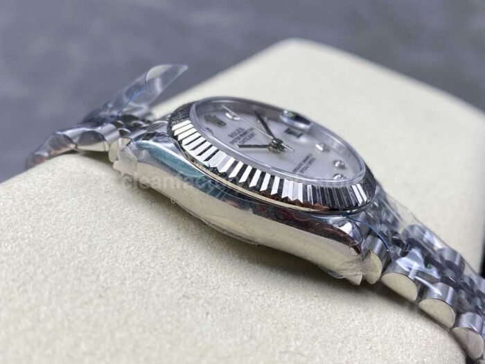 8+ Factory Rolex counterweight Datejust 278274-0006 31mm Full Steel Diamond Mother Of Pearl Dial Jubilee - Image 5