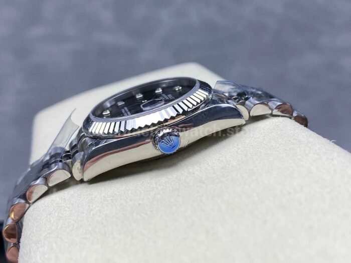 8 Factory Rolex counterweight Datejust 278274 0008 31mm Full Steel Diamond Grey Dial Jubilee 1 Super Clone Watch,Clean Factory Watch