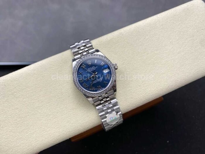 8 Factory Rolex counterweight Datejust 278384RBR 0037 31mm Diamo 4 Super Clone Watch,Clean Factory Watch