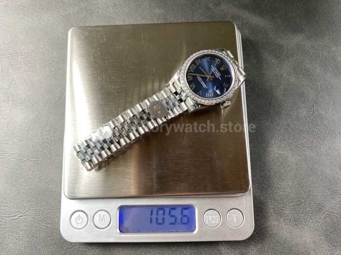 8 Factory Rolex counterweight Datejust 278384RBR 0037 31mm Diamo 5 Super Clone Watch,Clean Factory Watch