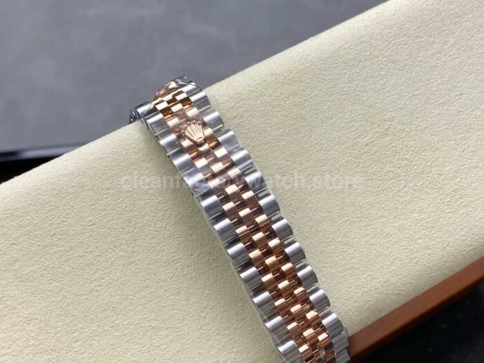 8 Factory Rolexcounterweight Datejust 278271 0020 31mm Half Rose Gold Roman Numerals Diamond P 1 Super Clone Watch,Clean Factory Watch