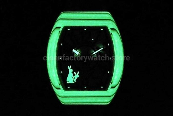 ABF Factory Franck Muller Vanguard V45 44mm Carbon fiber Rubber Strap White Dial - Image 9