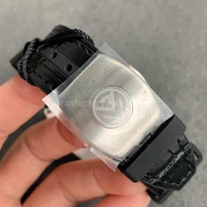 ABF Factory Franck Muller Vanguard V45 44mm SteelDiamond Rubber Strap Black Dial 3 Super Clone Watch,Clean Factory Watch