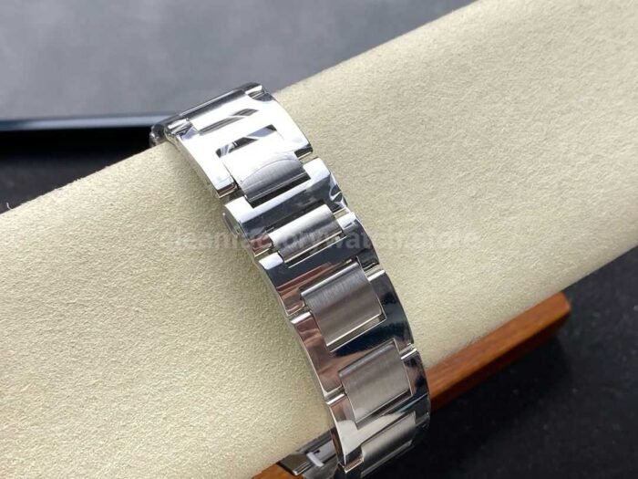 AF Factory Cartier Ballon Bleu 42mm Full Steel Roman Numerals Brown Dial - Image 9