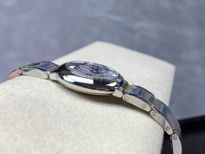 AF Factory Cartier Ballon Bleu W69007Z3 28mm GoldSteel Roman Numerals Silver Dial 2 Super Clone Watch,Clean Factory Watch