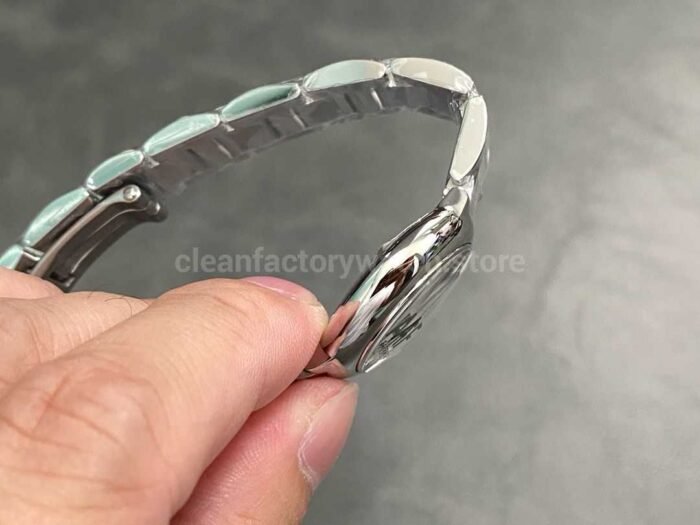 AF Factory Cartier Ballon Bleu W69010Z4 28mm Full Steel Roman Numerals Silver Dial - Image 5