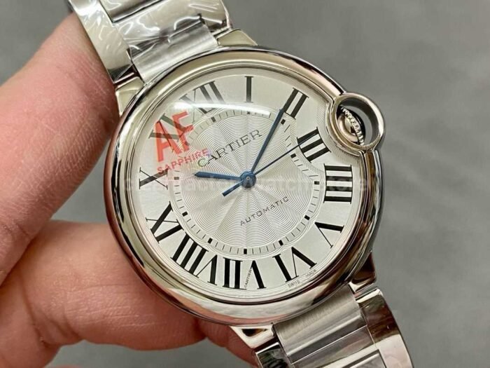 AF Factory Cartier Ballon Bleu W6920046 36mm Full Steel White Dial - Image 2